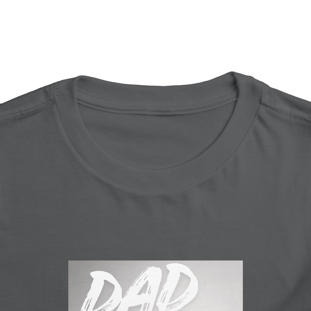 Toddler Tee — "Dad Vibes Matter" Fist Bump Baby Shirt