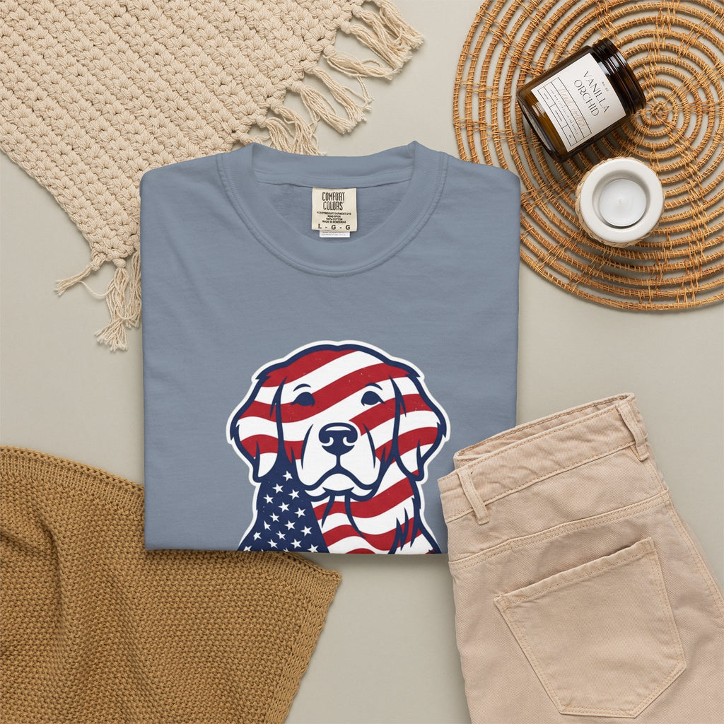 Freedom Fur-Ever Patriotic Dog T-Shirt