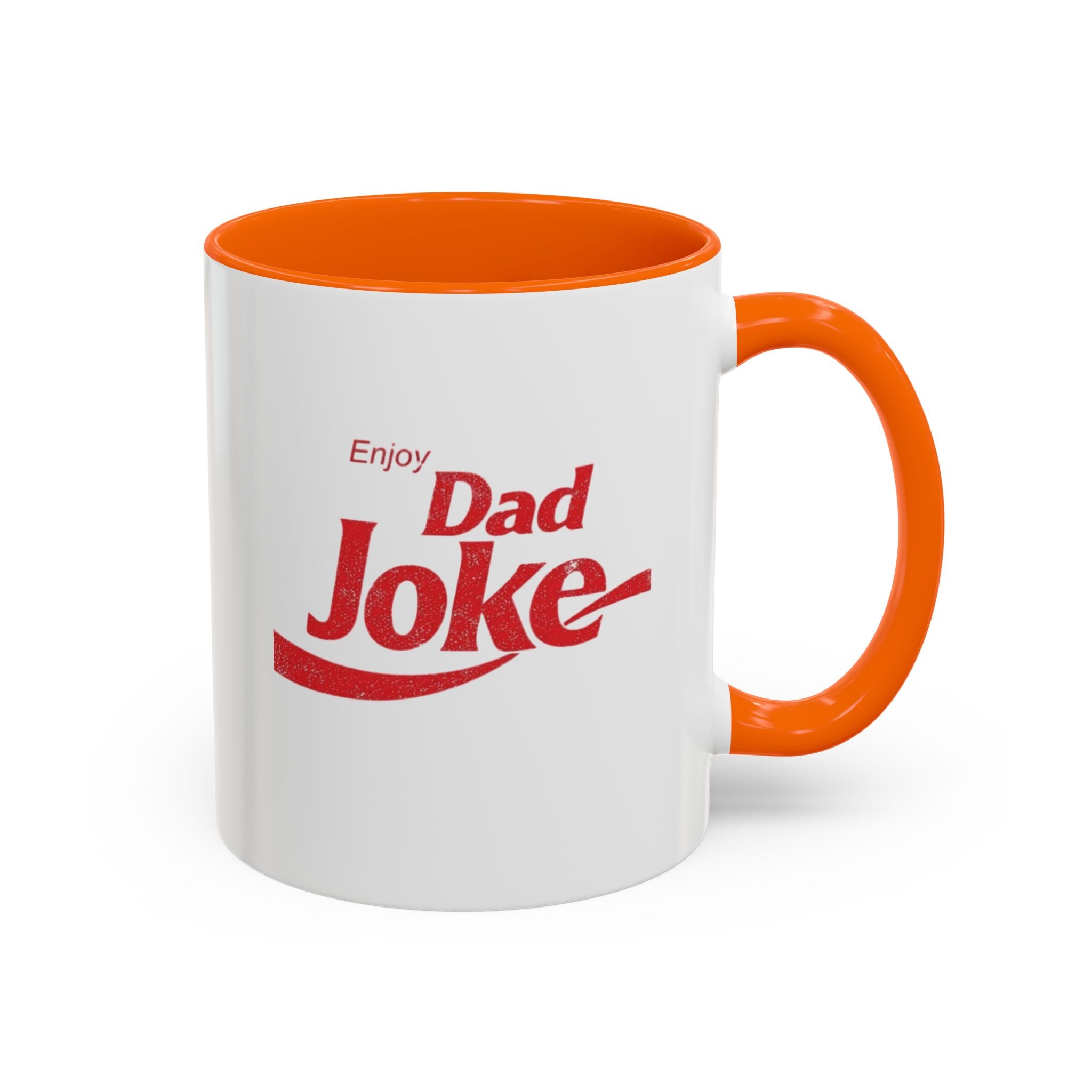 Dad Joke Coffee Mug — 'Enjoy Dad Joke' Accent Mug (11/15oz)