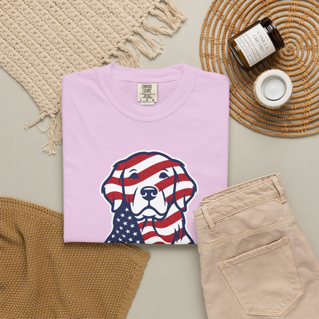 Freedom Fur-Ever Patriotic Dog T-Shirt