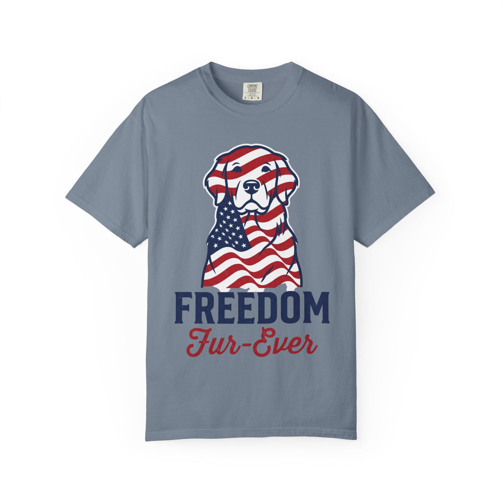 Freedom Fur-Ever Patriotic Dog T-Shirt
