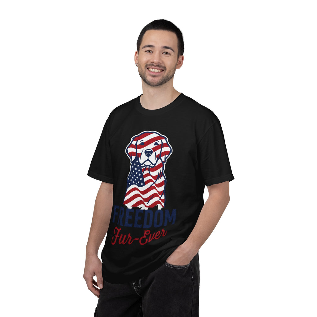 Freedom Fur-Ever Patriotic Dog T-Shirt
