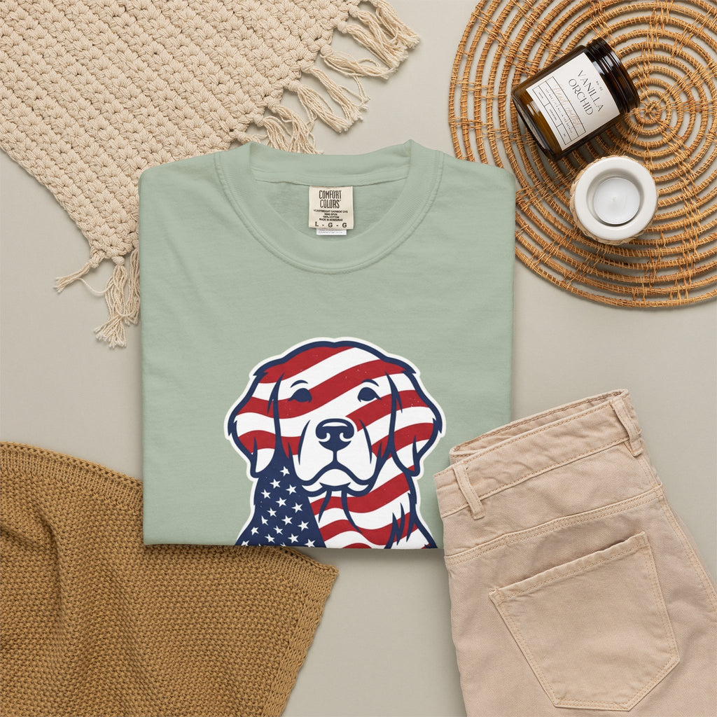 Freedom Fur-Ever Patriotic Dog T-Shirt