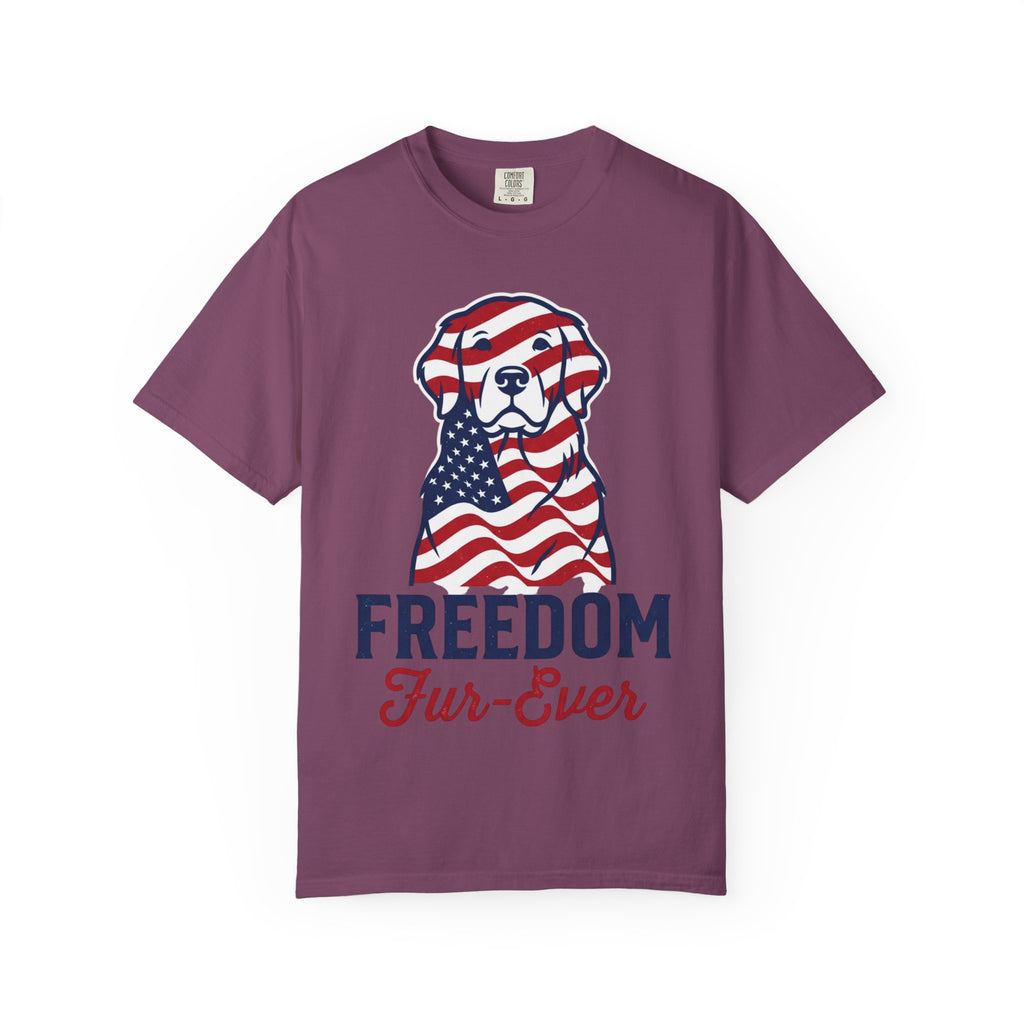 Freedom Fur-Ever Patriotic Dog T-Shirt