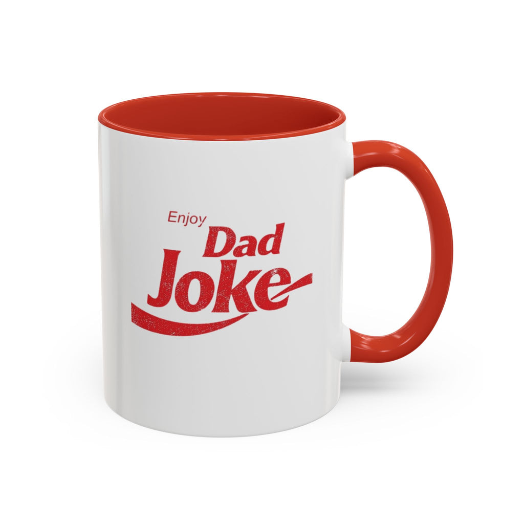 Dad Joke Coffee Mug — 'Enjoy Dad Joke' Accent Mug (11/15oz)