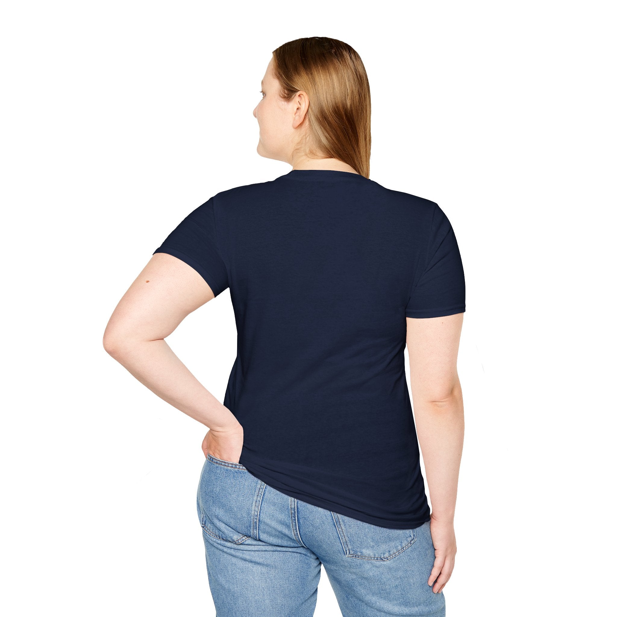 Freedom Fur-Ever Graphic T-Shirt — American Flag Dog Silhouette