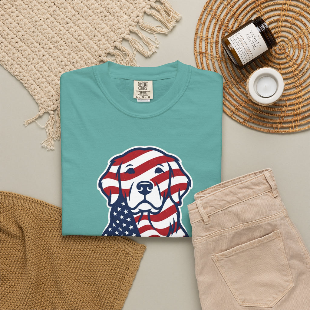 Freedom Fur-Ever Patriotic Dog T-Shirt