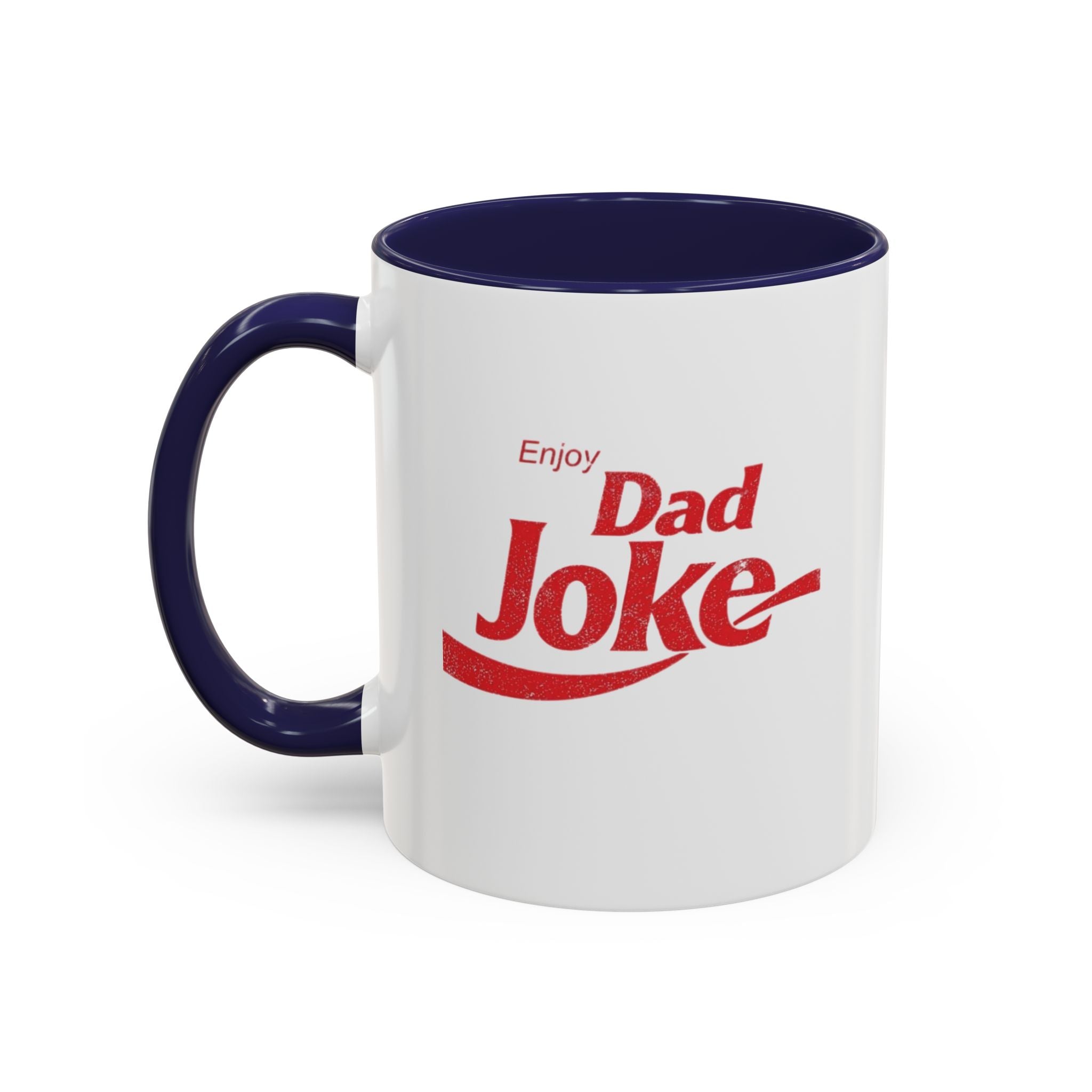 Dad Joke Coffee Mug — 'Enjoy Dad Joke' Accent Mug (11/15oz)