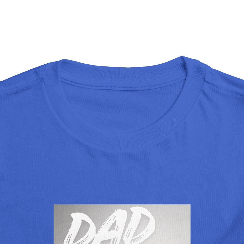 Toddler Tee — "Dad Vibes Matter" Fist Bump Baby Shirt