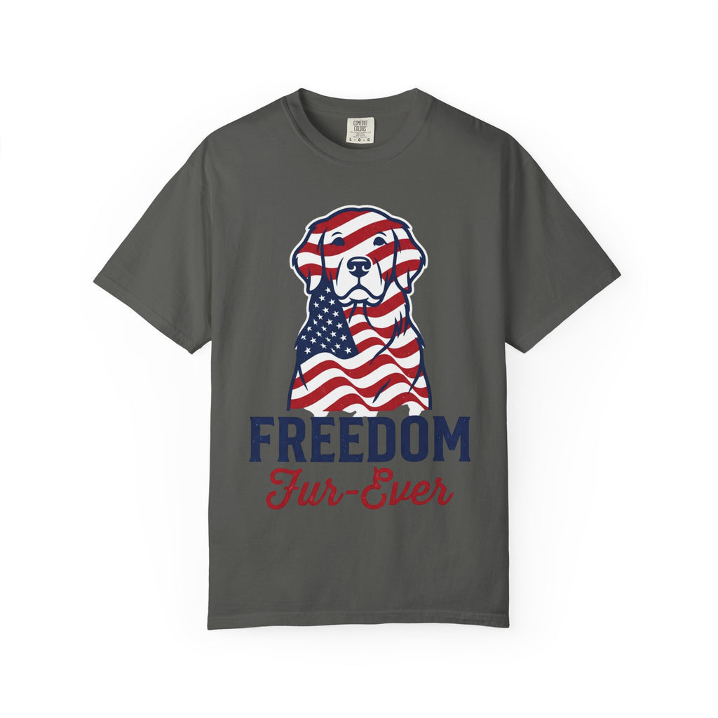Freedom Fur-Ever Patriotic Dog T-Shirt