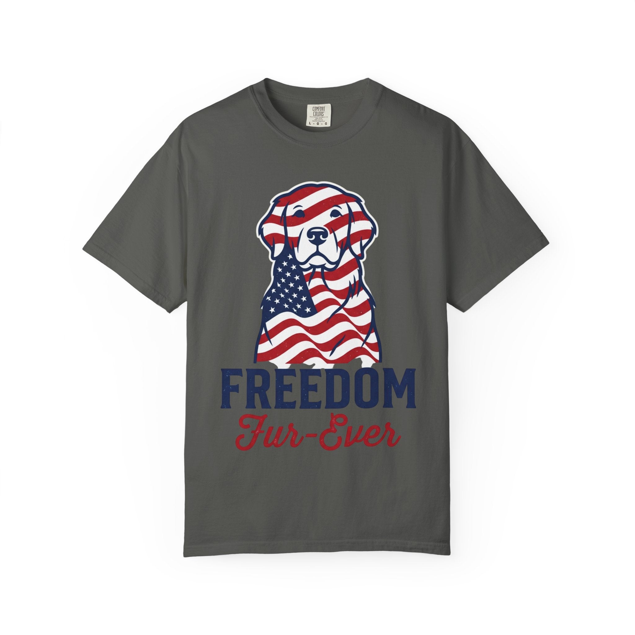 Freedom Fur-Ever Patriotic Dog T-Shirt