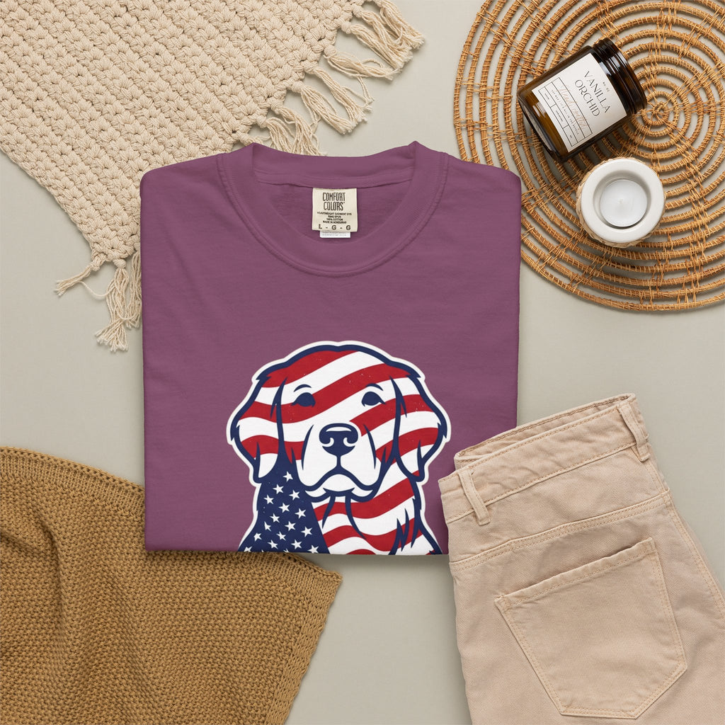 Freedom Fur-Ever Patriotic Dog T-Shirt