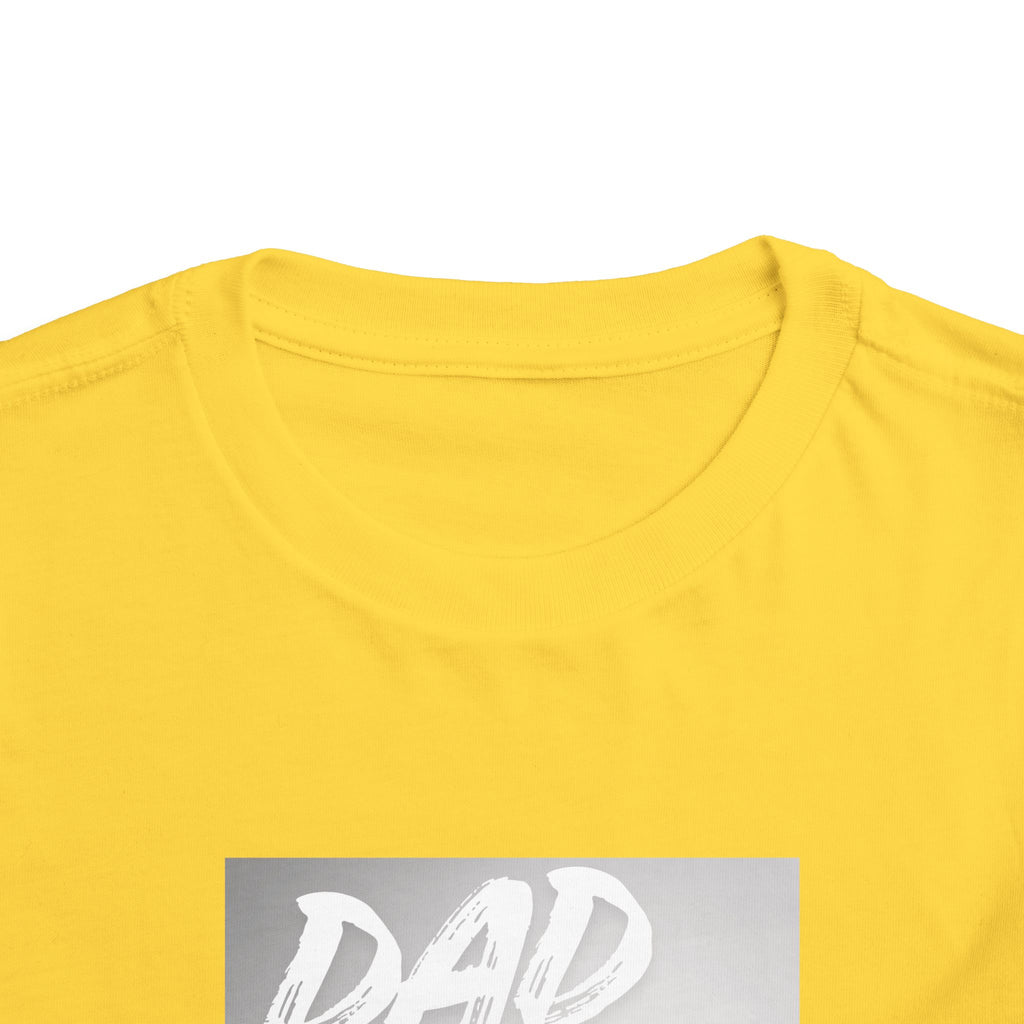 Toddler Tee — "Dad Vibes Matter" Fist Bump Baby Shirt