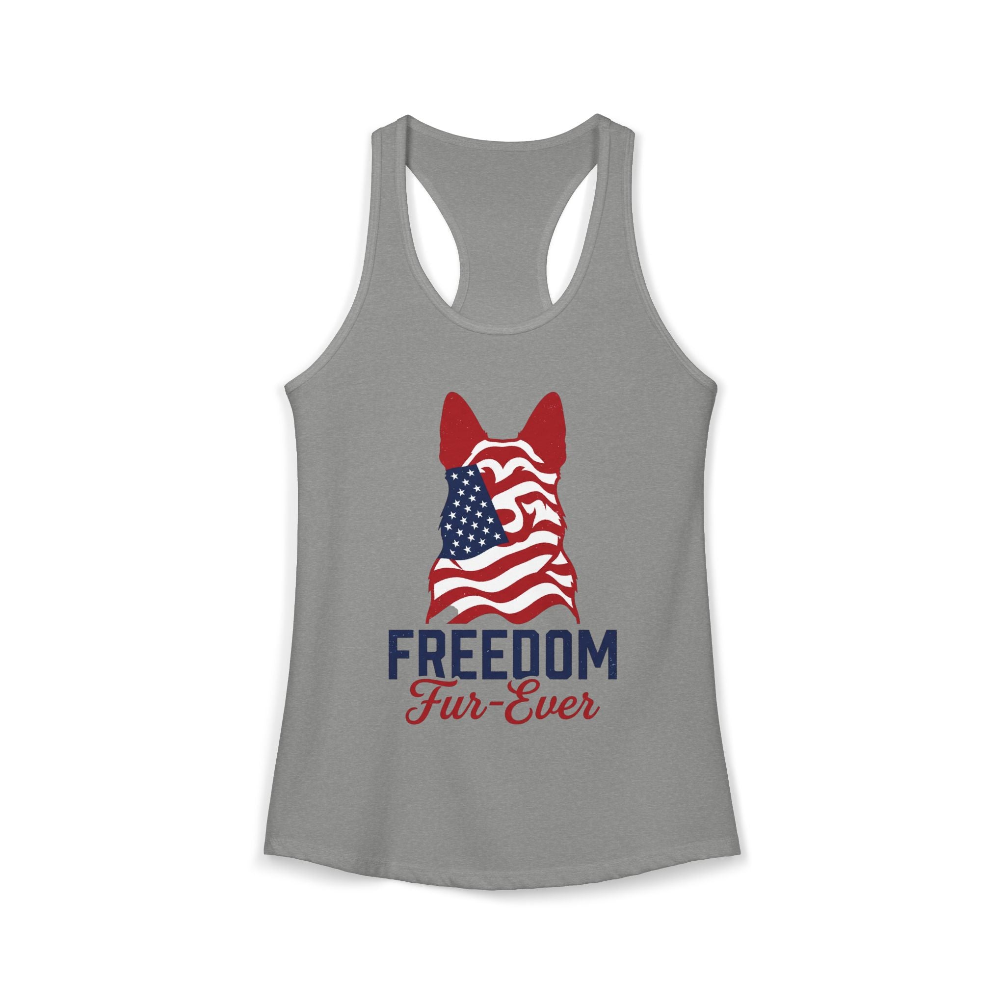 Freedom Fur-Ever Women's Ideal Racerback Tank