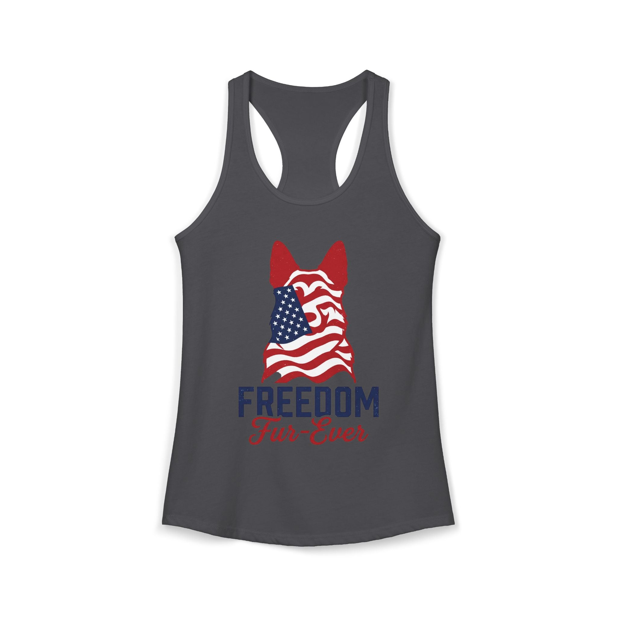 Freedom Fur-Ever Women's Ideal Racerback Tank