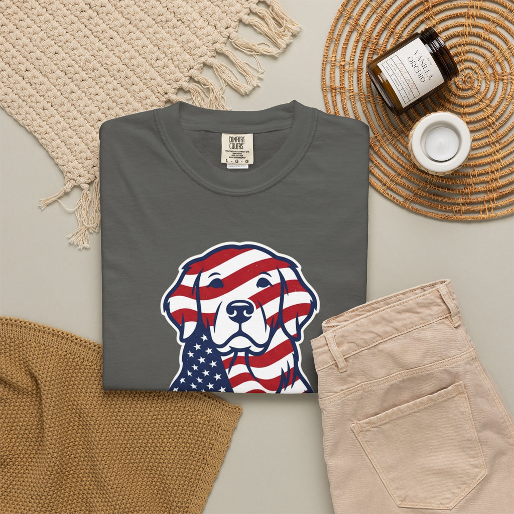Freedom Fur-Ever Patriotic Dog T-Shirt