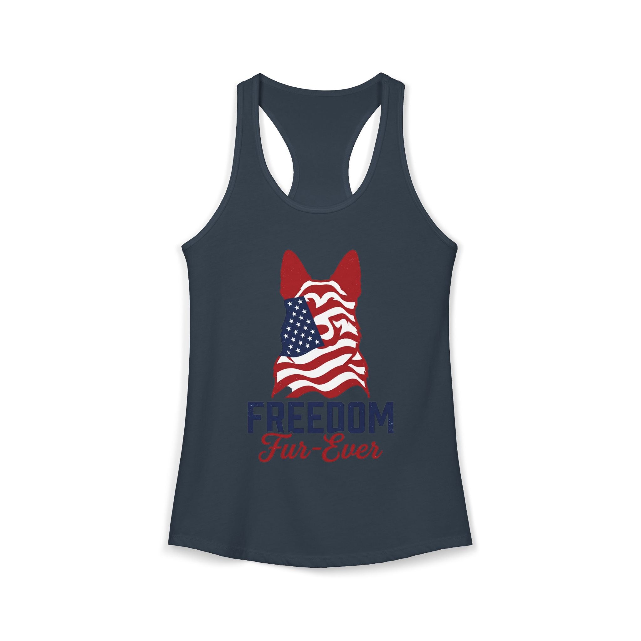 Freedom Fur-Ever Women's Ideal Racerback Tank