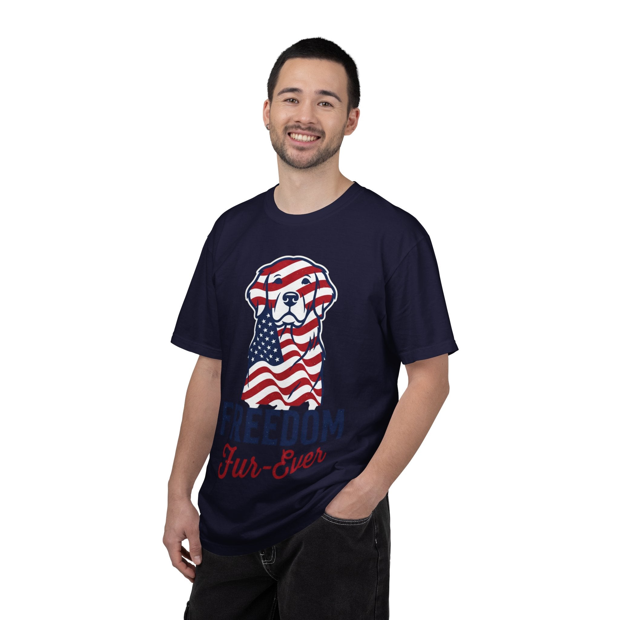Freedom Fur-Ever Patriotic Dog T-Shirt