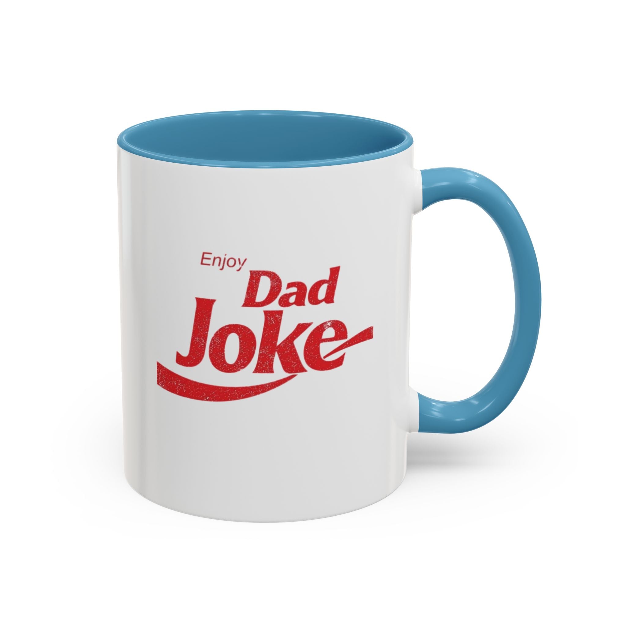 Dad Joke Coffee Mug — 'Enjoy Dad Joke' Accent Mug (11/15oz)