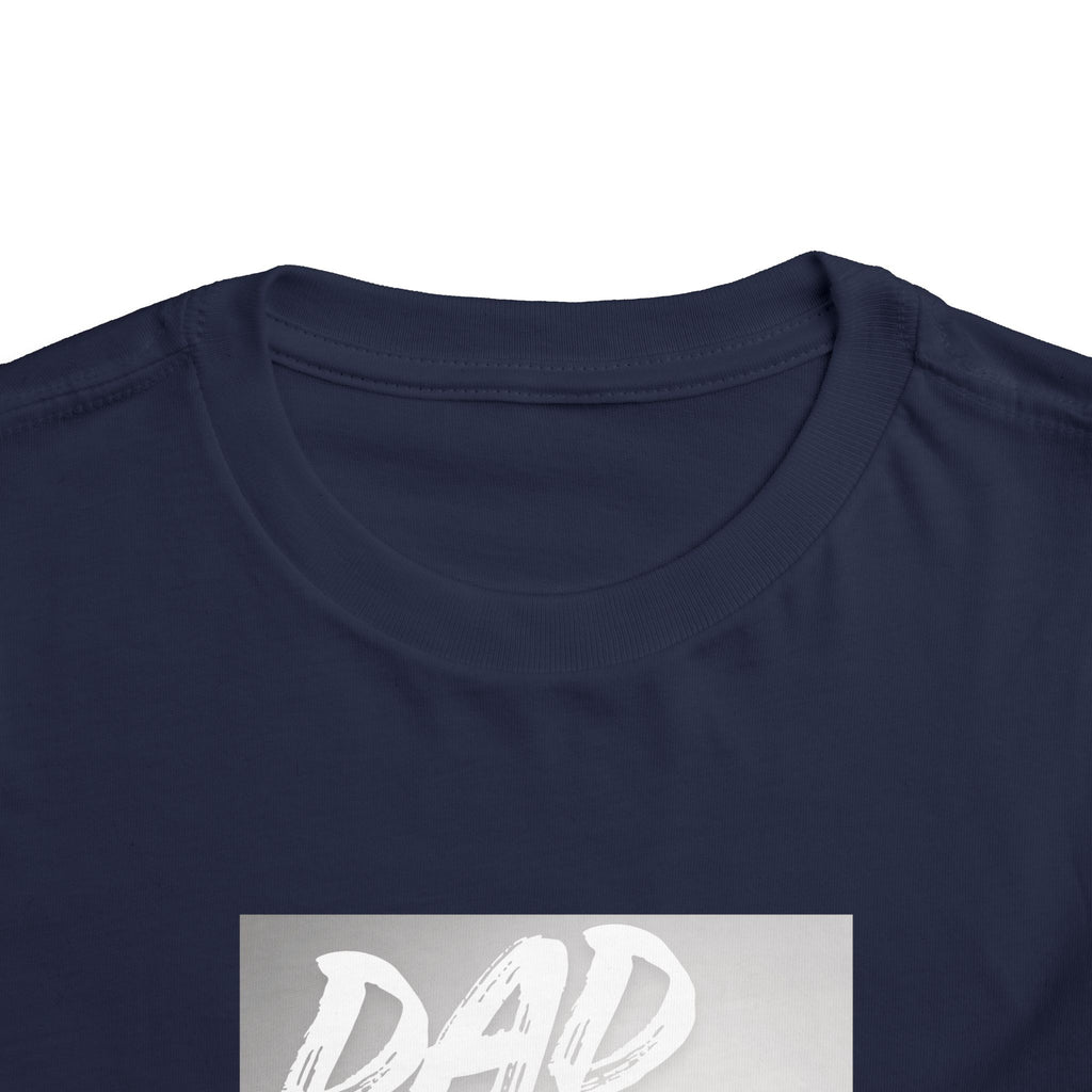 Toddler Tee — "Dad Vibes Matter" Fist Bump Baby Shirt