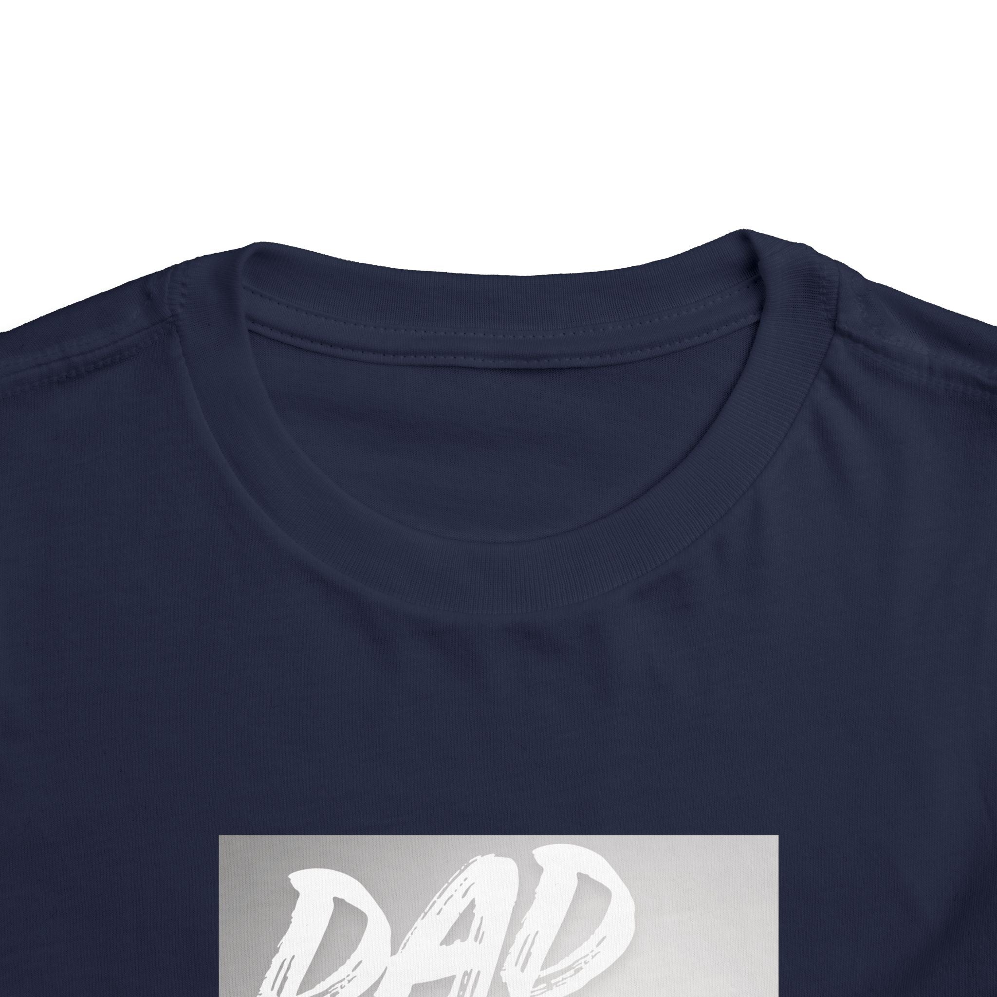 Toddler Tee — "Dad Vibes Matter" Fist Bump Baby Shirt