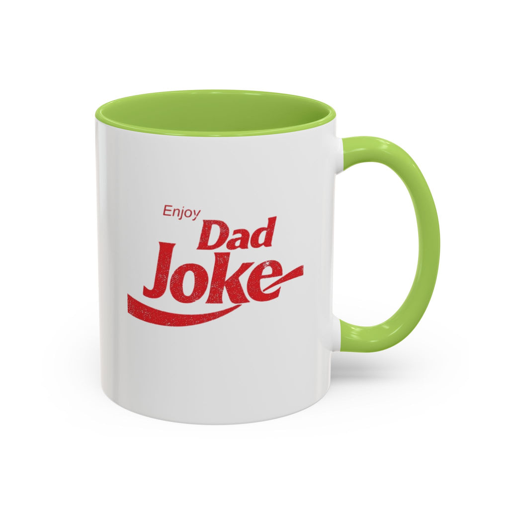 Dad Joke Coffee Mug — 'Enjoy Dad Joke' Accent Mug (11/15oz)