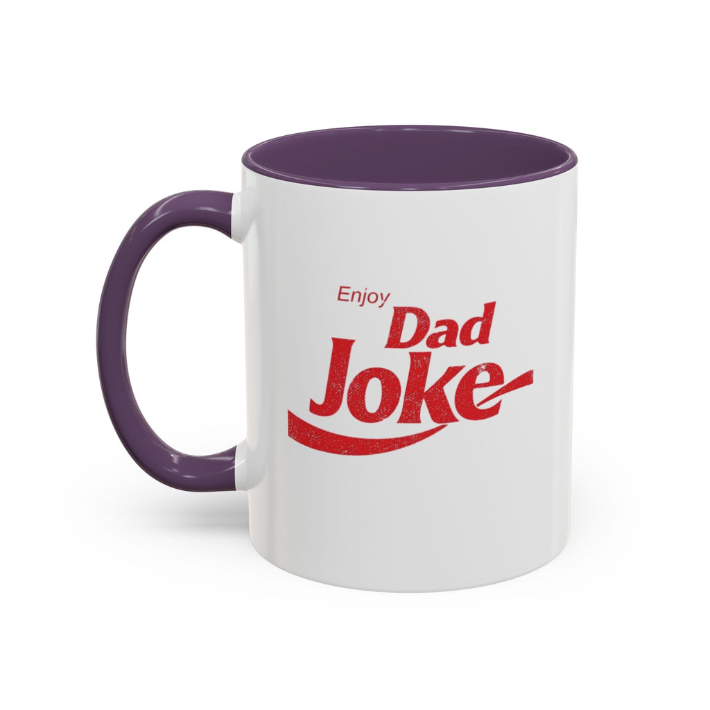 Dad Joke Coffee Mug — 'Enjoy Dad Joke' Accent Mug (11/15oz)