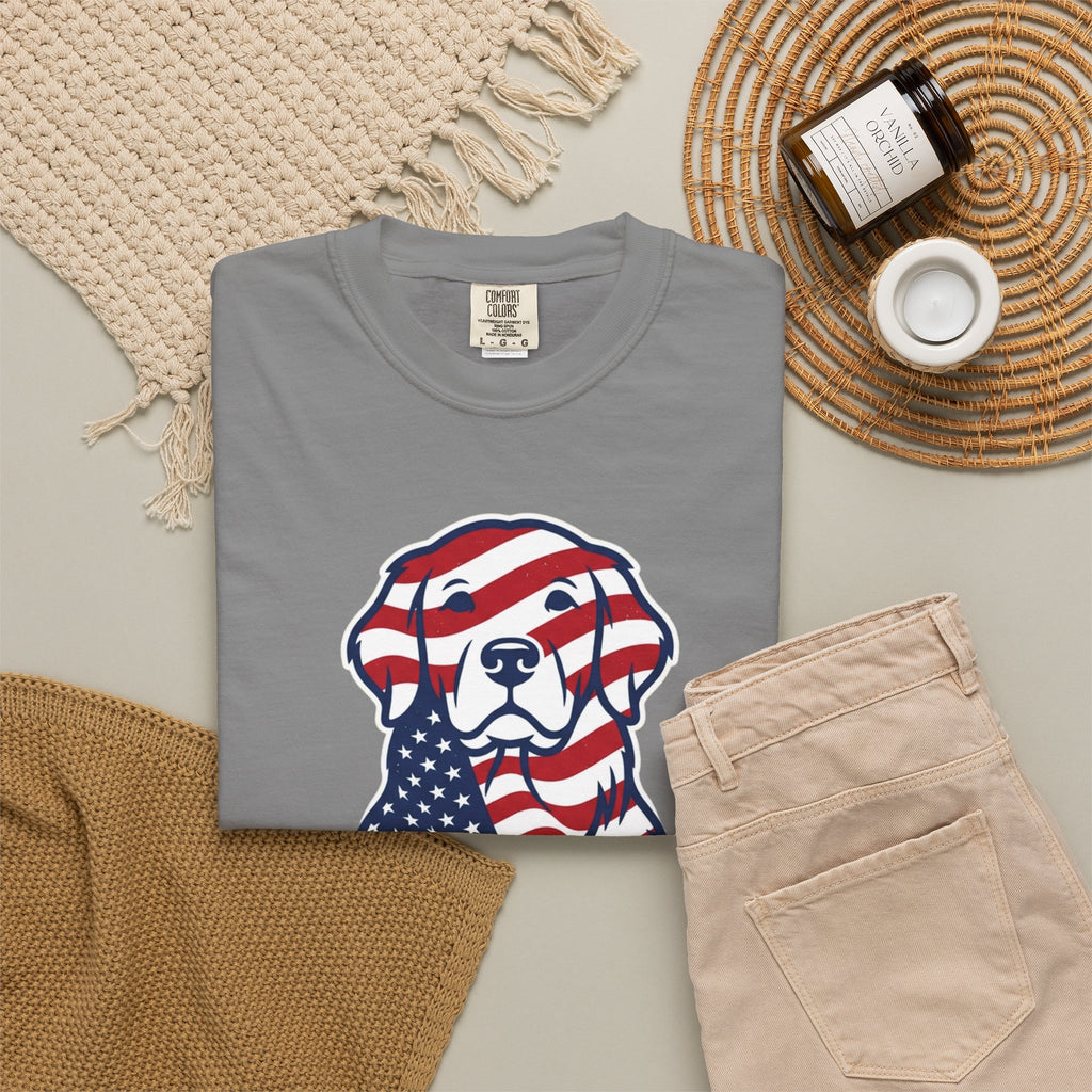 Freedom Fur-Ever Patriotic Dog T-Shirt
