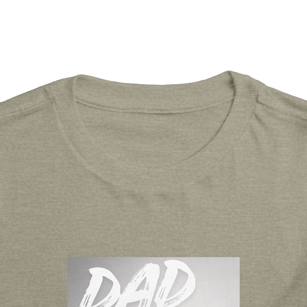 Toddler Tee — "Dad Vibes Matter" Fist Bump Baby Shirt