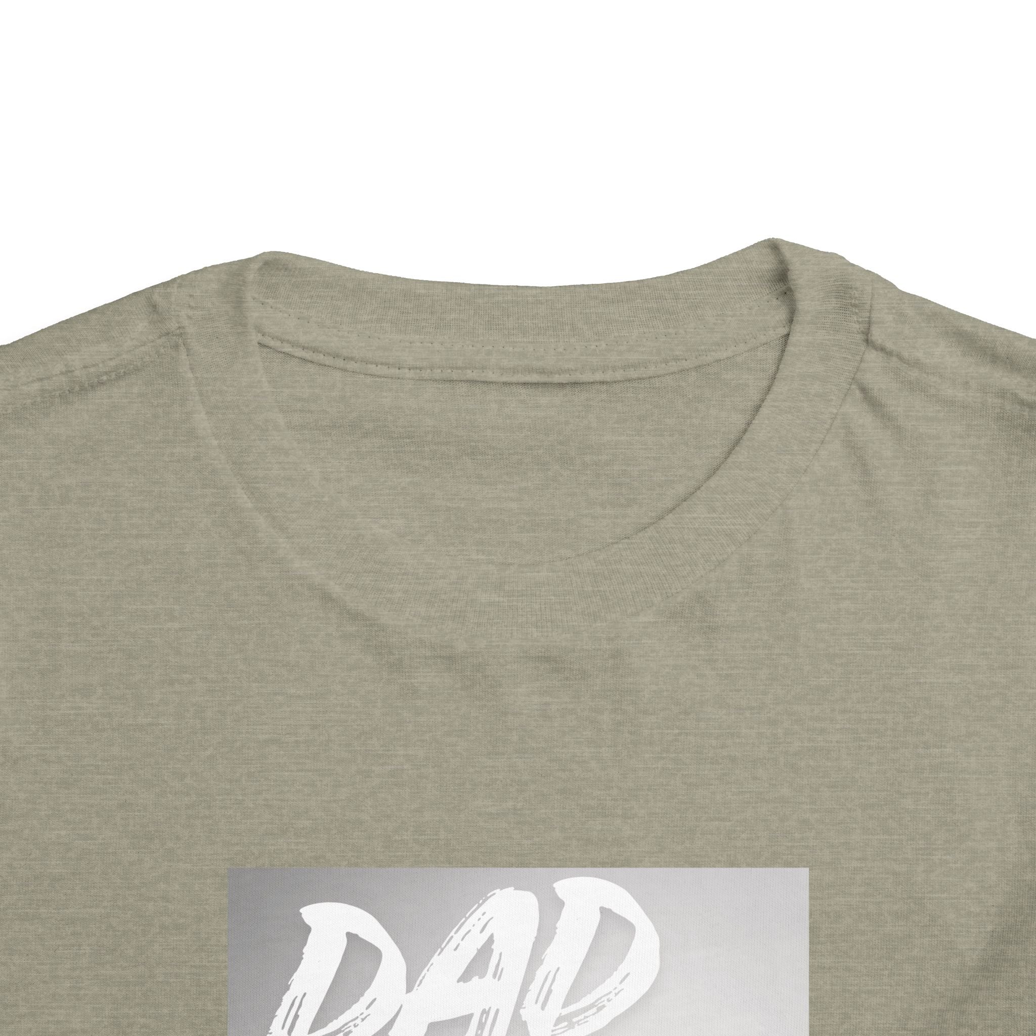 Toddler Tee — "Dad Vibes Matter" Fist Bump Baby Shirt