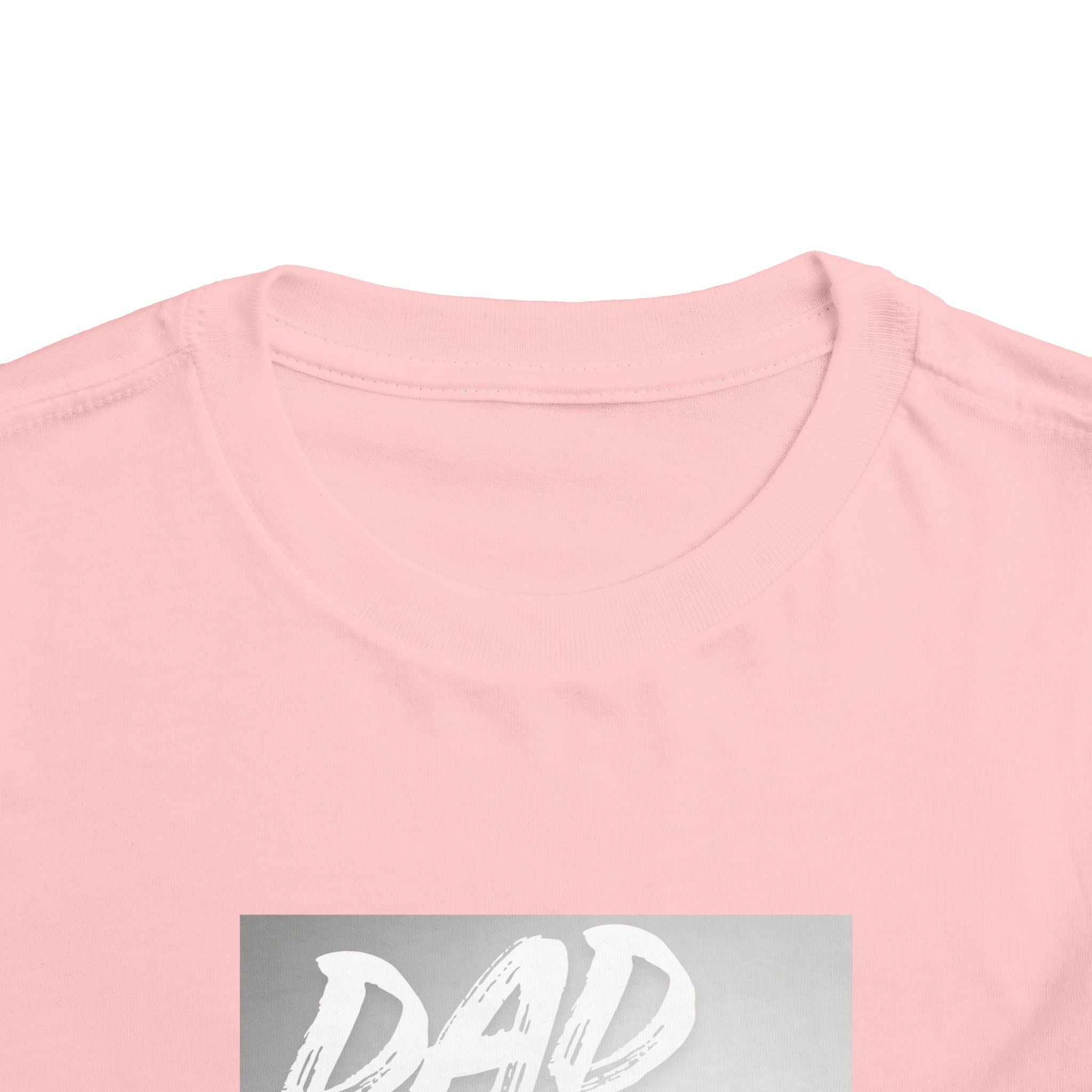 Toddler Tee — "Dad Vibes Matter" Fist Bump Baby Shirt