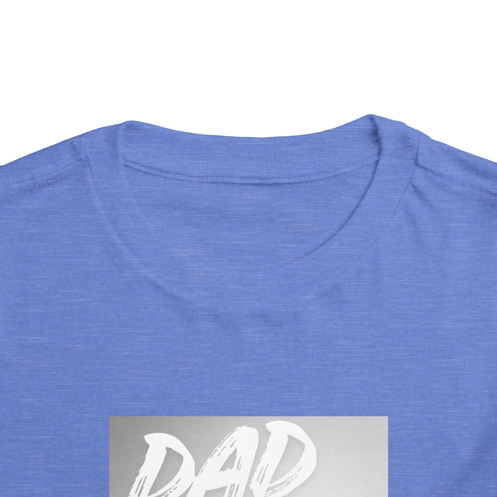 Toddler Tee — "Dad Vibes Matter" Fist Bump Baby Shirt