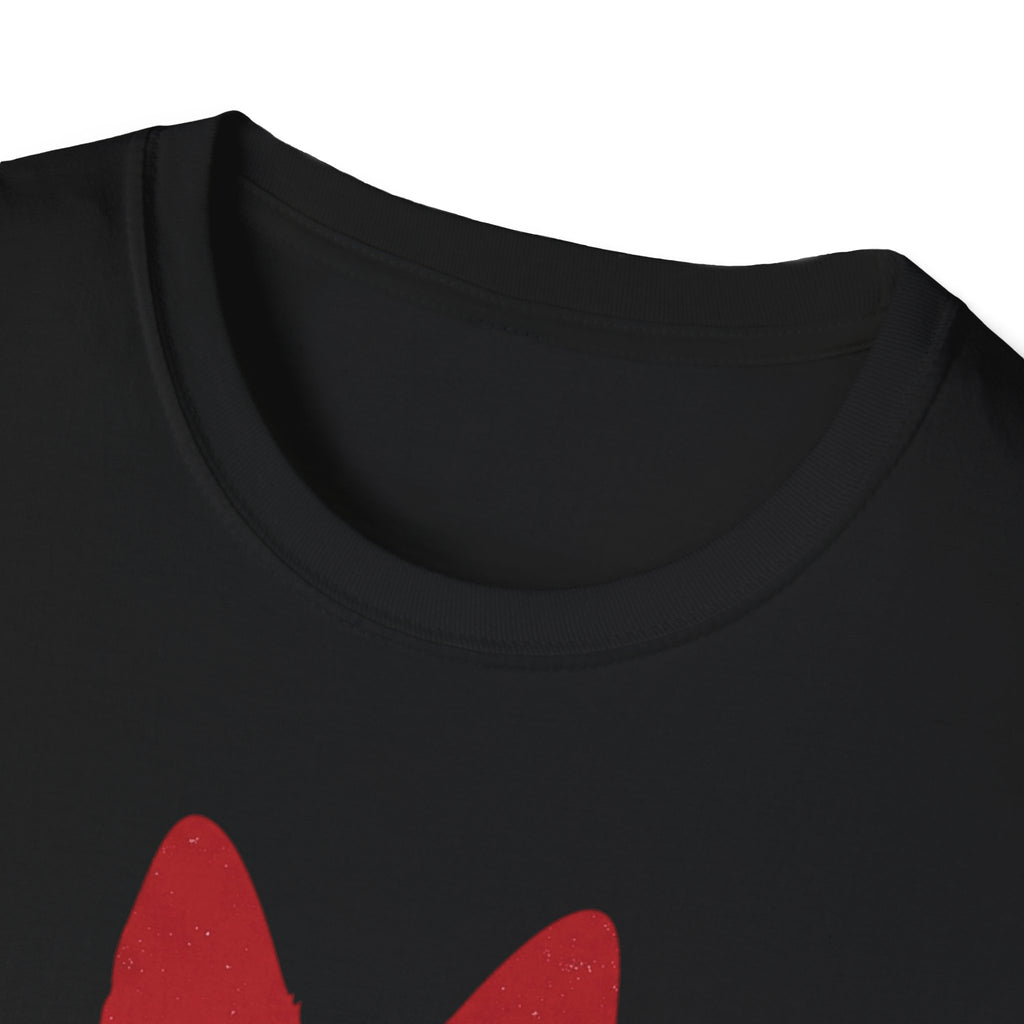 Freedom Fur-Ever Graphic T-Shirt — American Flag Dog Silhouette