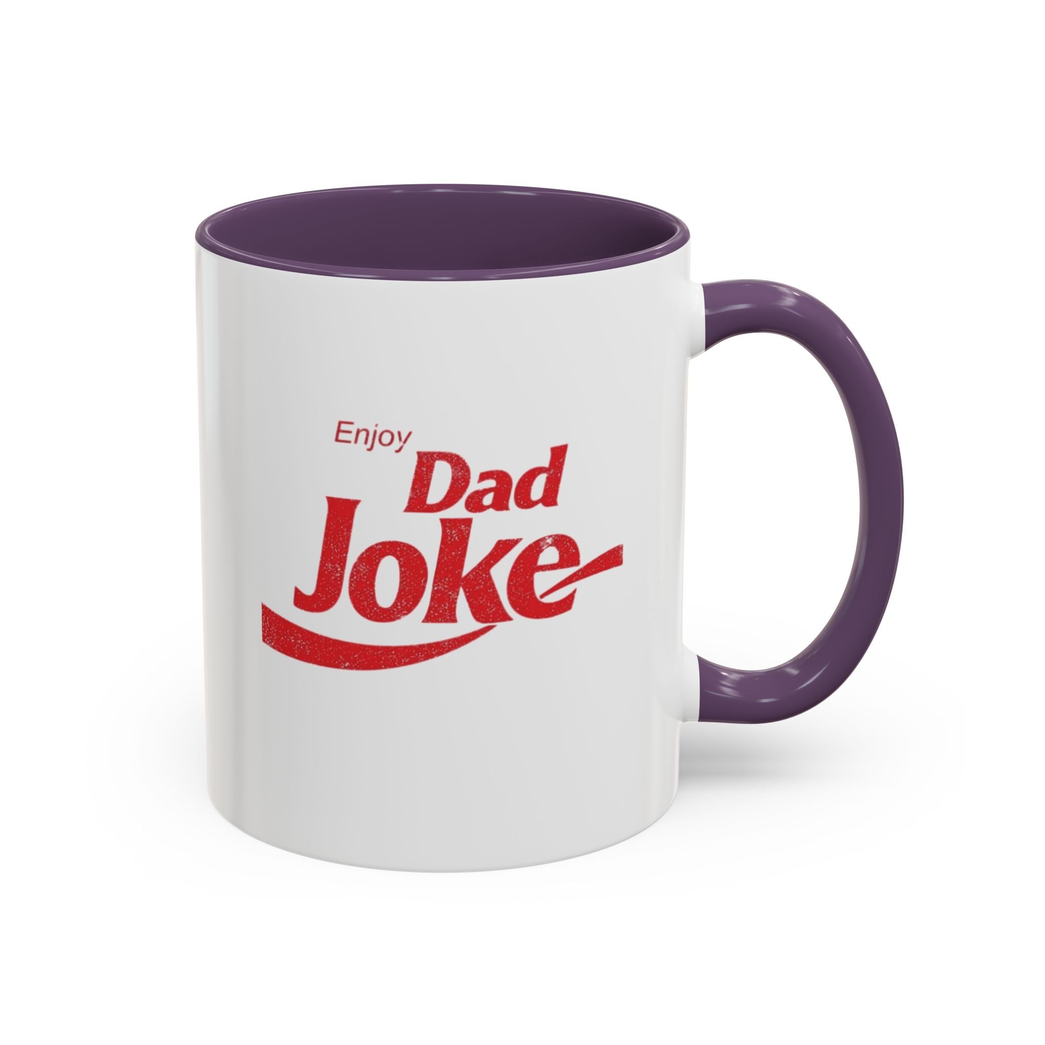 Dad Joke Coffee Mug — 'Enjoy Dad Joke' Accent Mug (11/15oz)