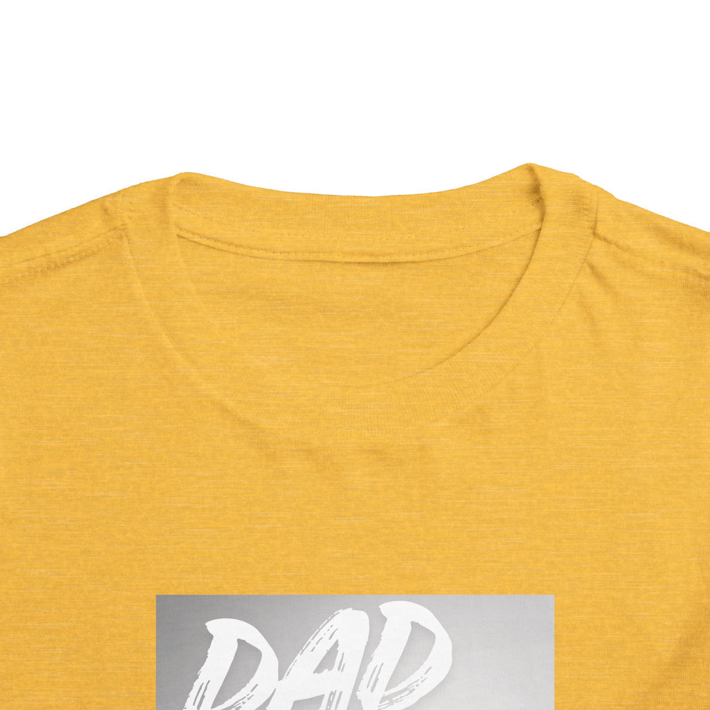 Toddler Tee — "Dad Vibes Matter" Fist Bump Baby Shirt