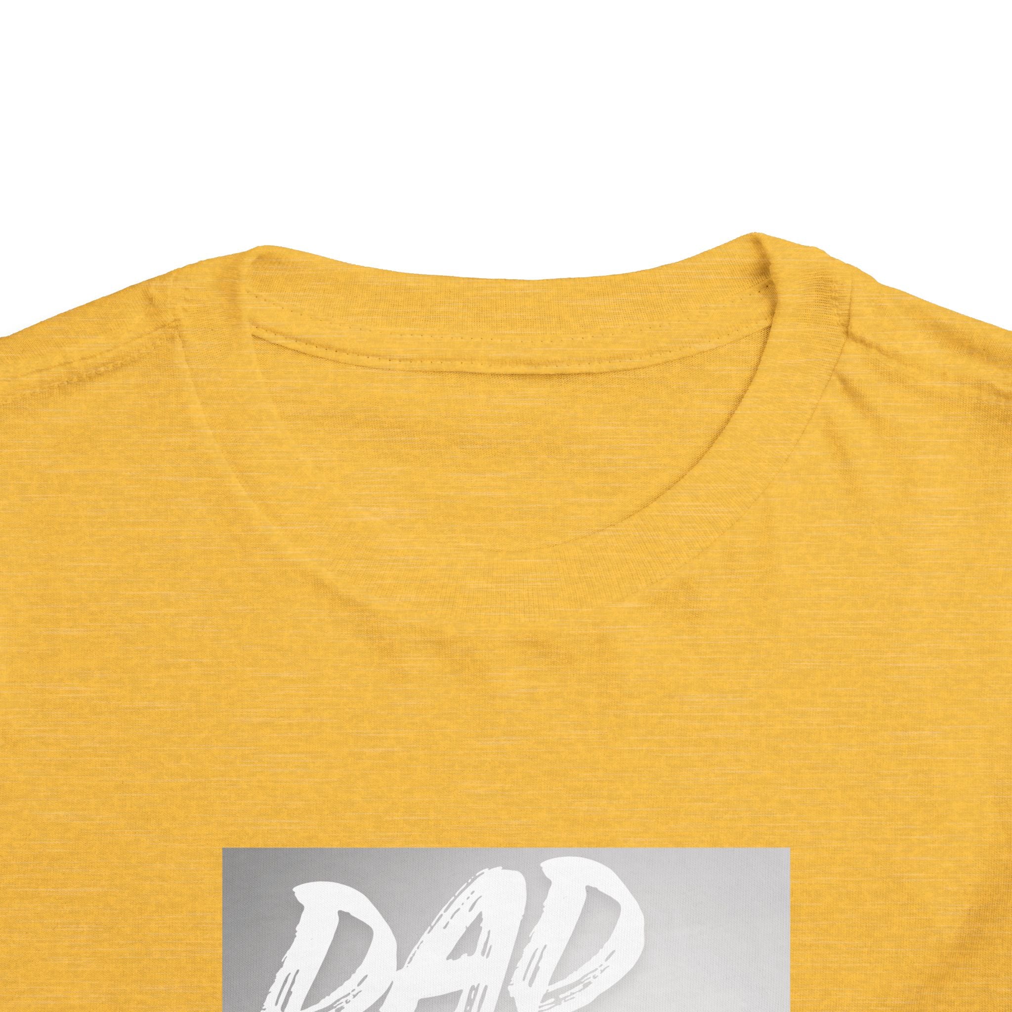 Toddler Tee — "Dad Vibes Matter" Fist Bump Baby Shirt