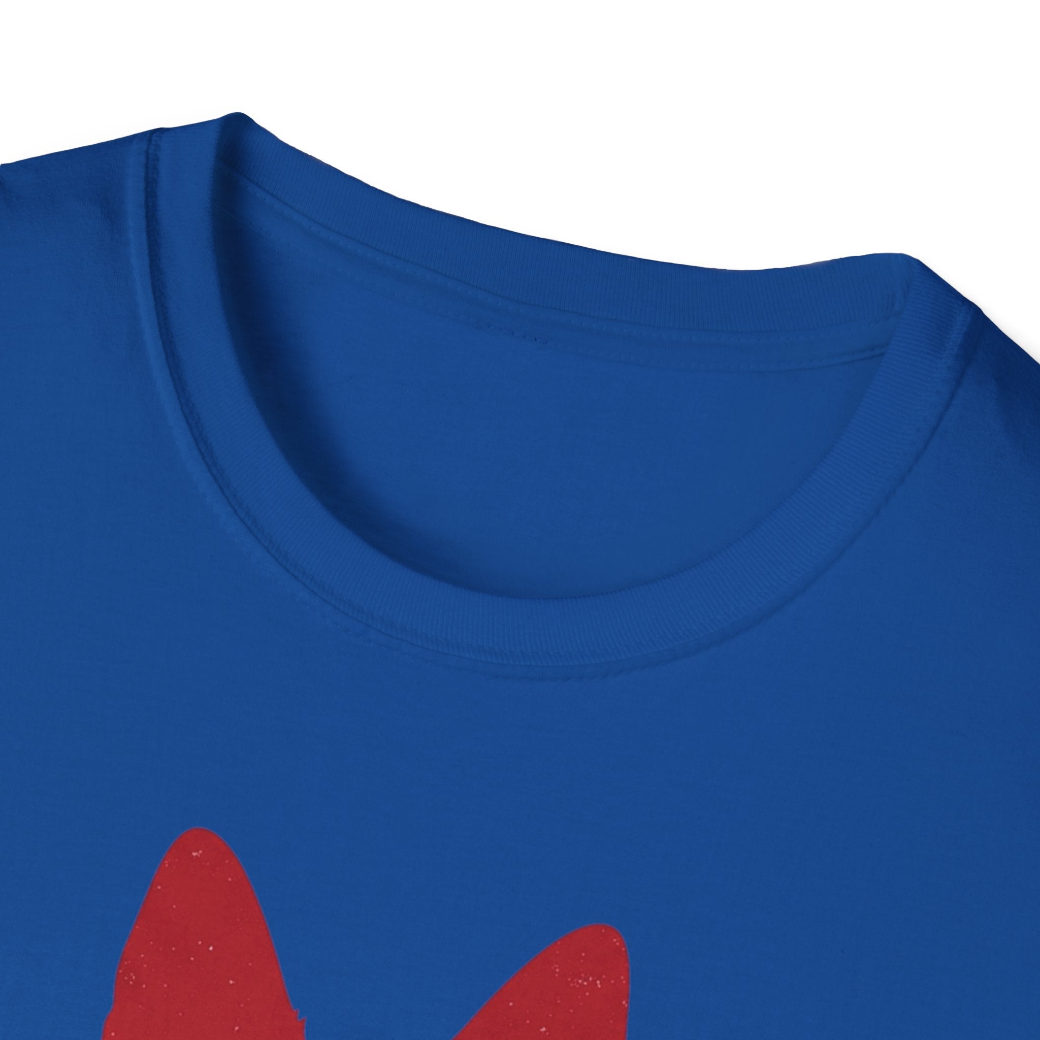 Freedom Fur-Ever Graphic T-Shirt — American Flag Dog Silhouette
