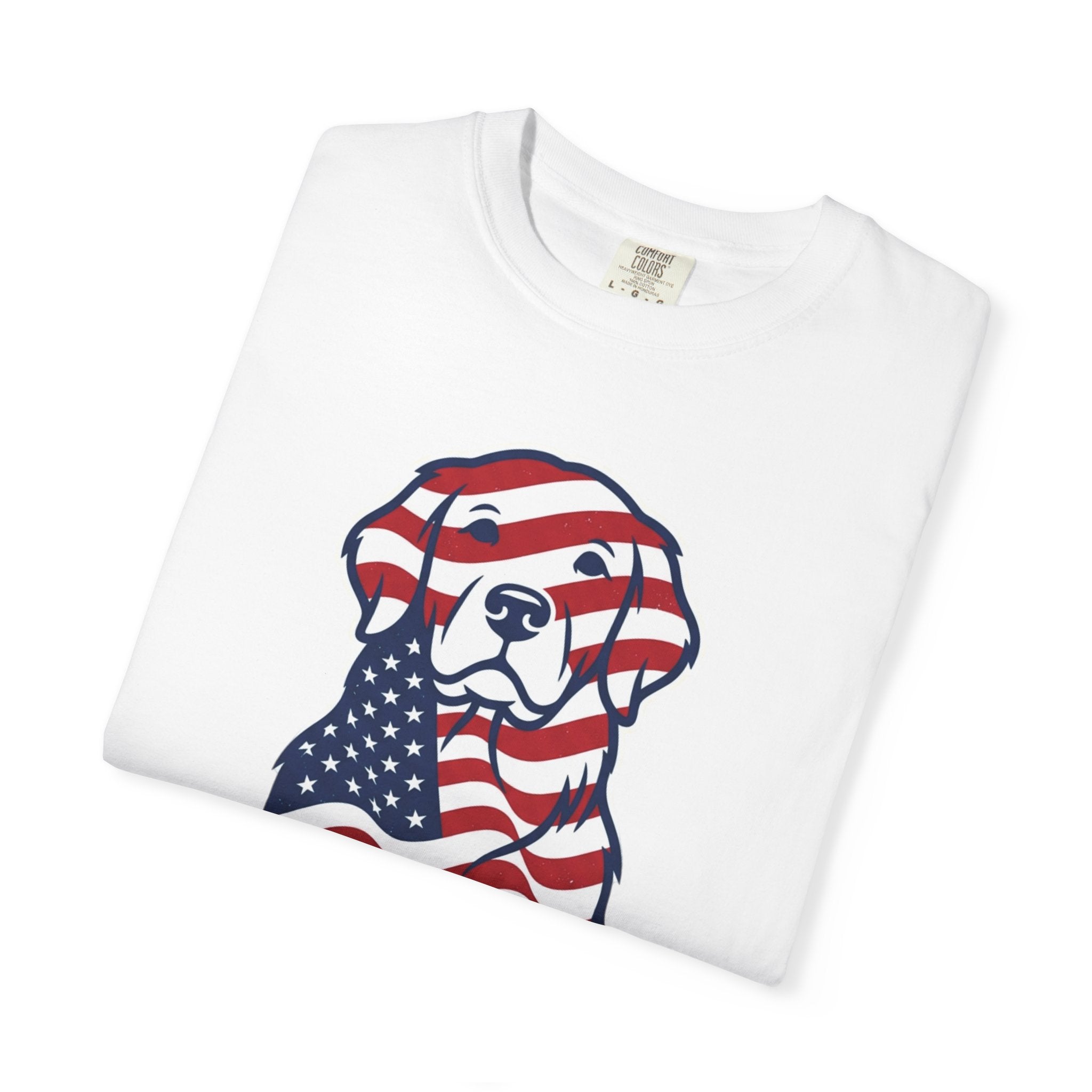 Freedom Fur-Ever Patriotic Dog T-Shirt