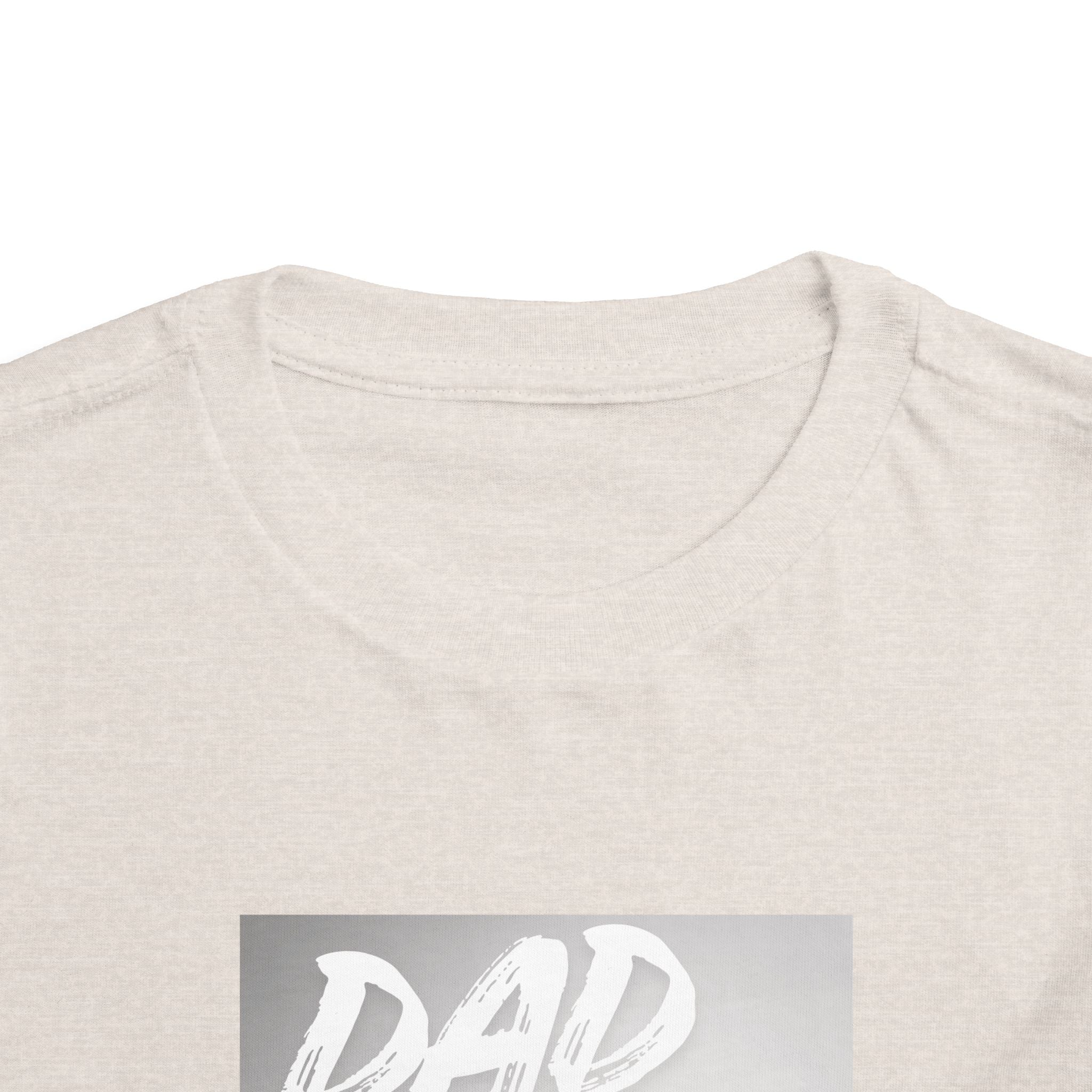 Toddler Tee — "Dad Vibes Matter" Fist Bump Baby Shirt