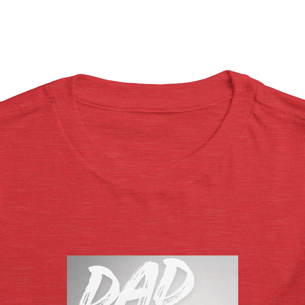 Toddler Tee — "Dad Vibes Matter" Fist Bump Baby Shirt