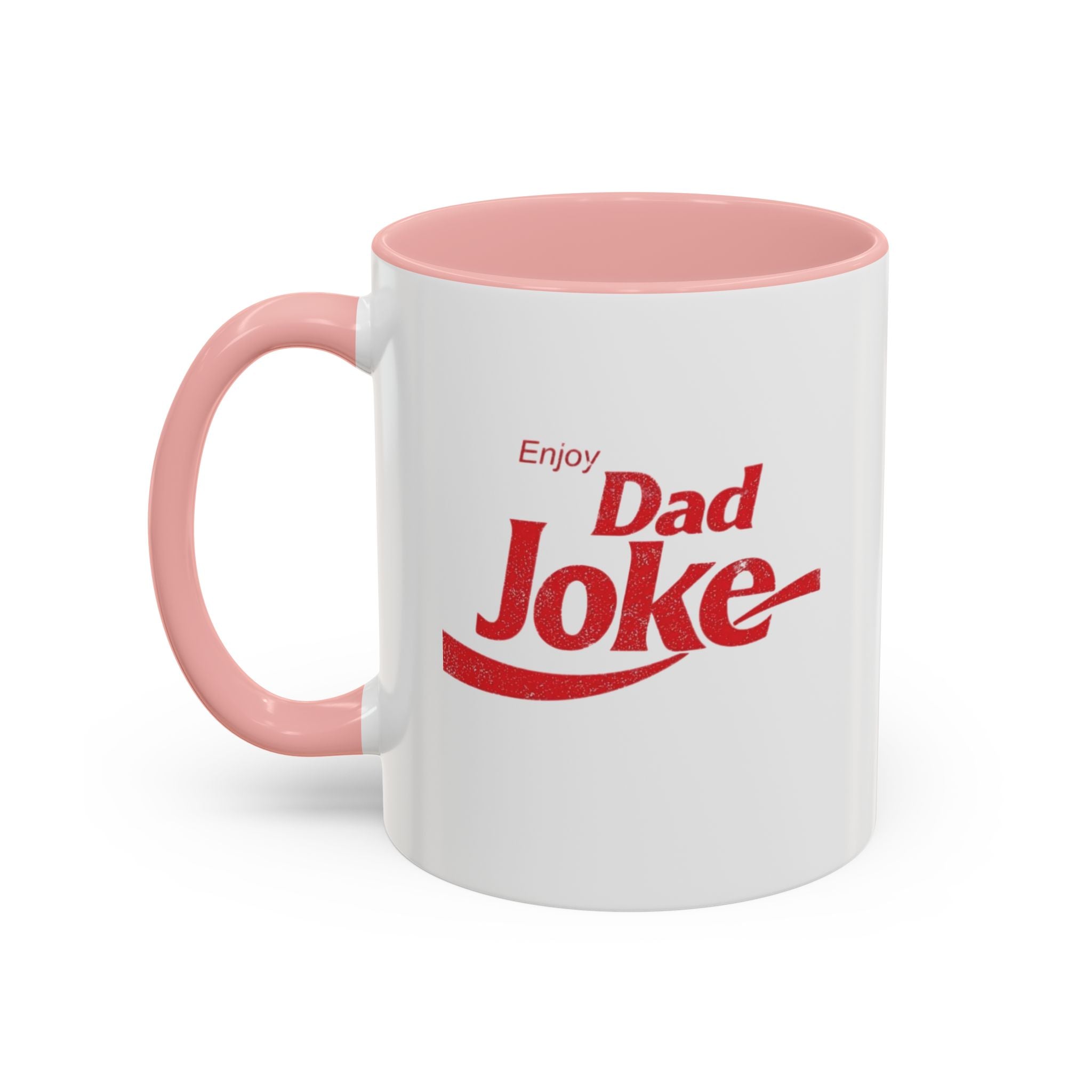 Dad Joke Coffee Mug — 'Enjoy Dad Joke' Accent Mug (11/15oz)