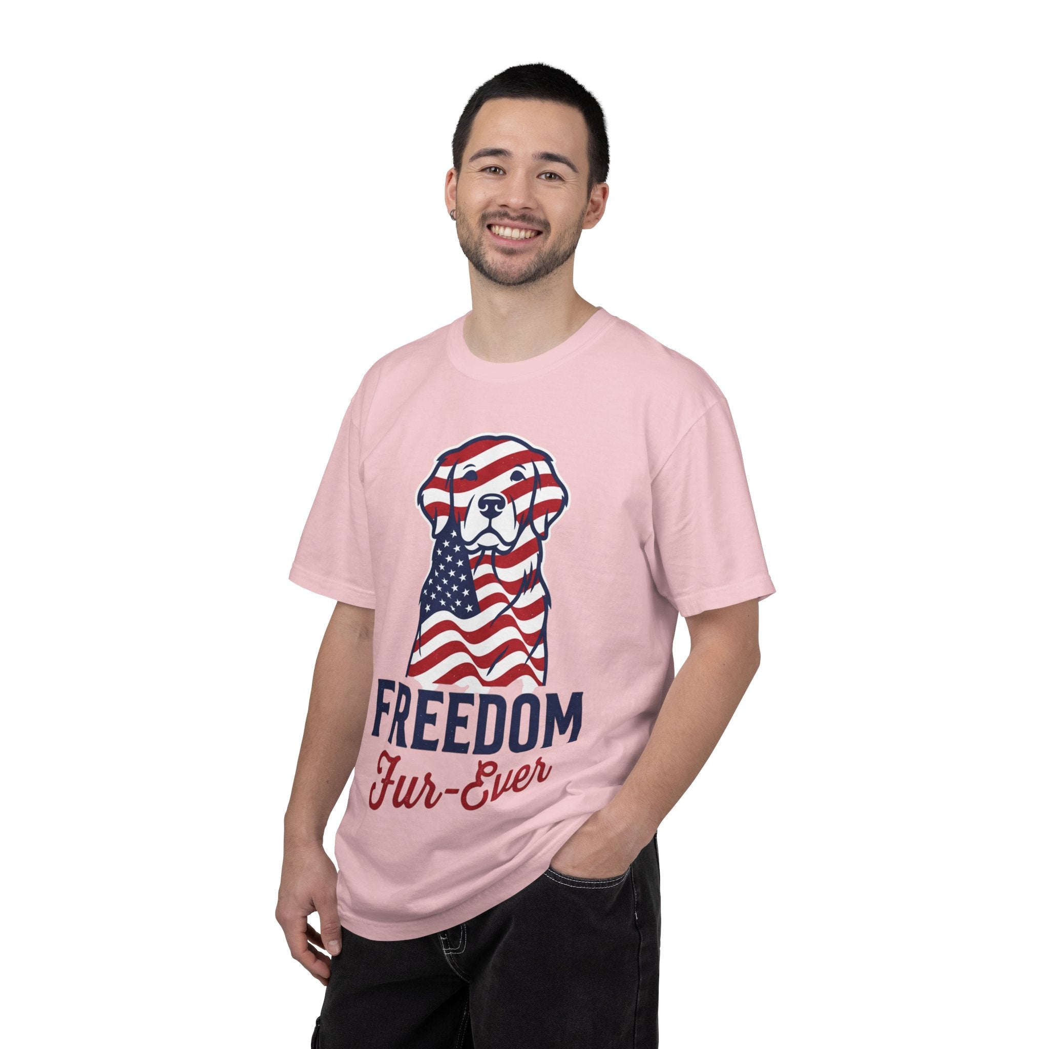 Freedom Fur-Ever Patriotic Dog T-Shirt