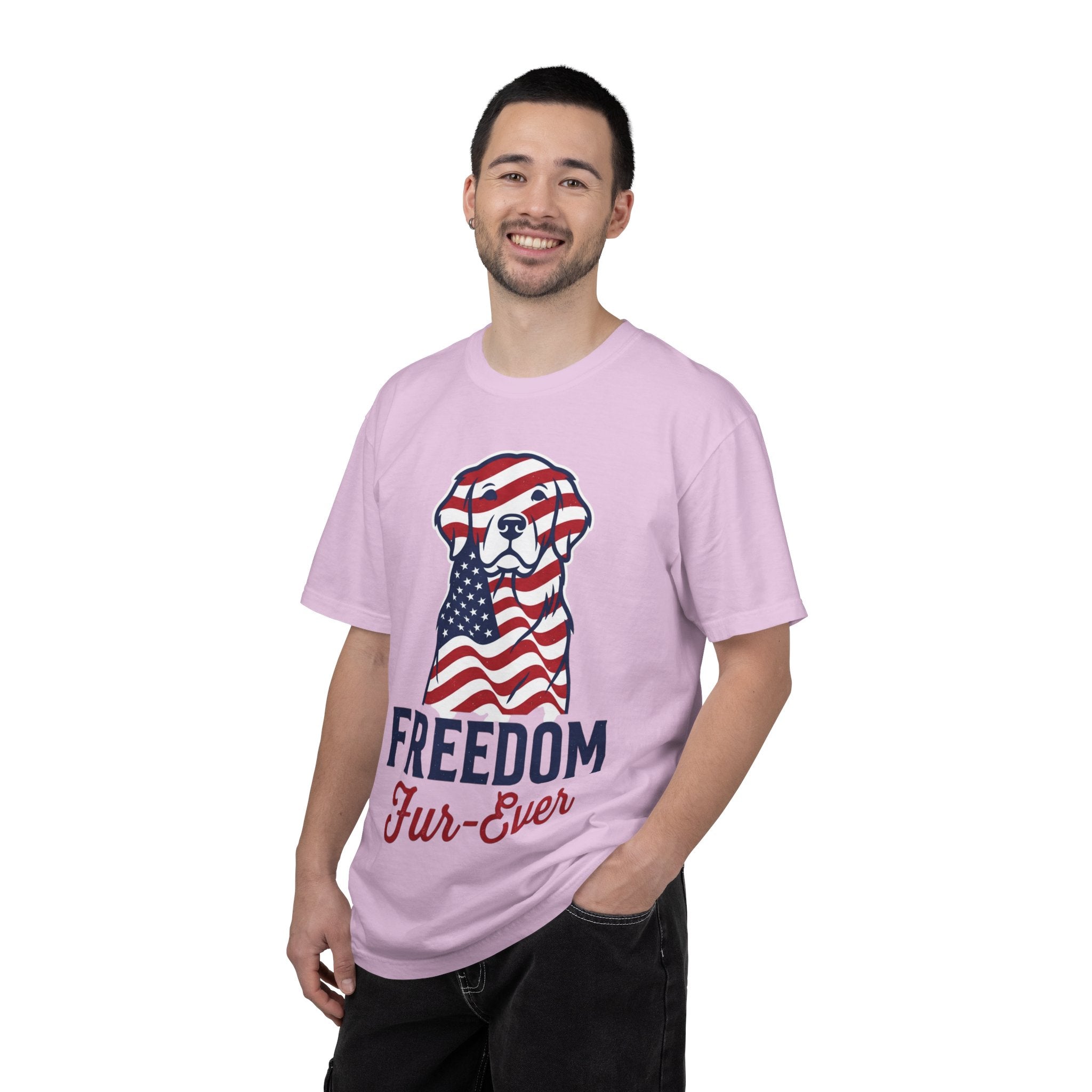 Freedom Fur-Ever Patriotic Dog T-Shirt