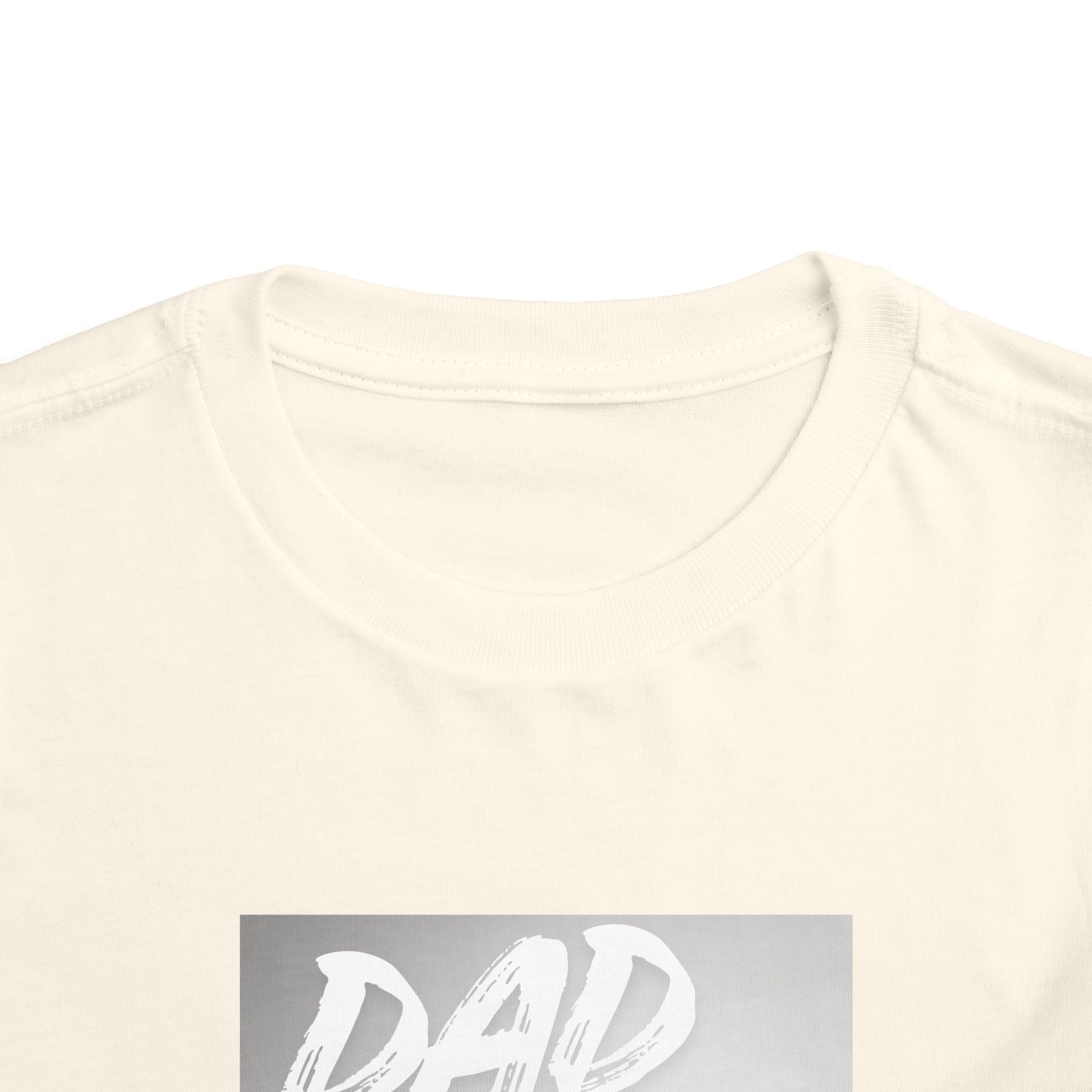 Toddler Tee — "Dad Vibes Matter" Fist Bump Baby Shirt