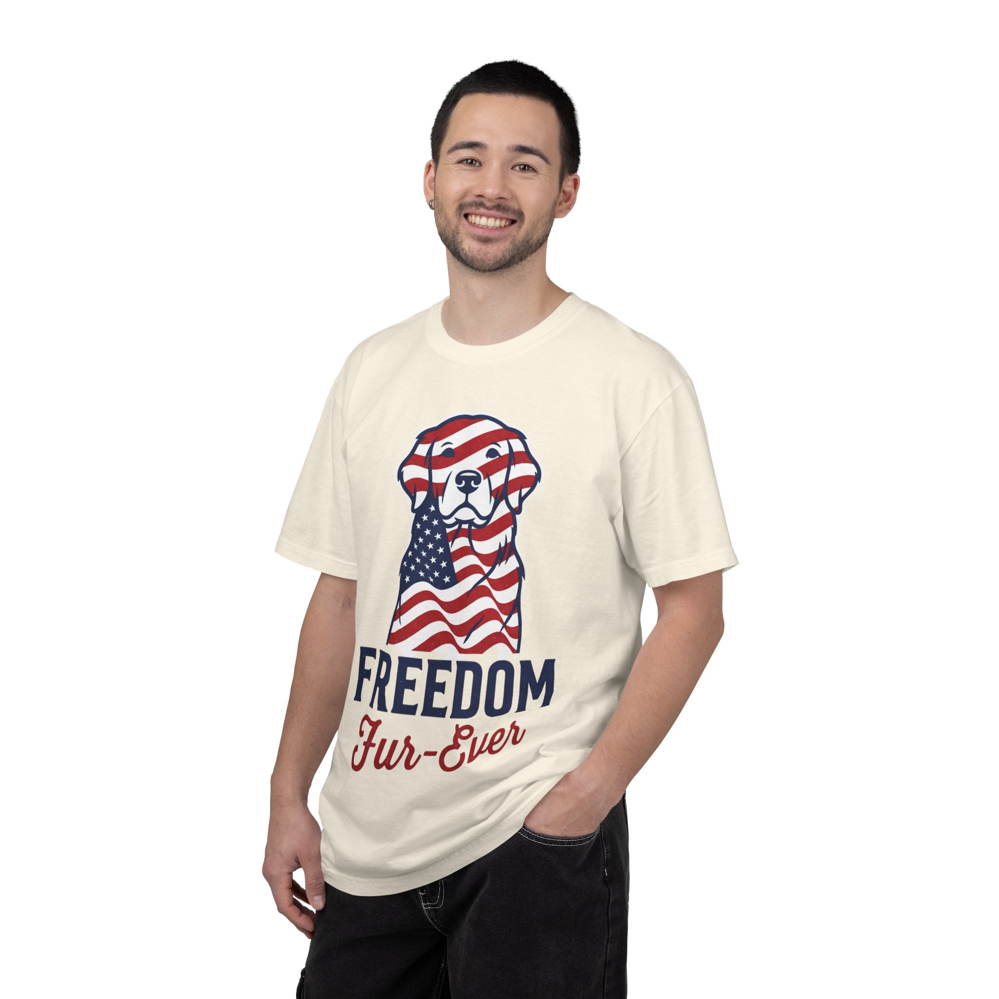 Freedom Fur-Ever Patriotic Dog T-Shirt