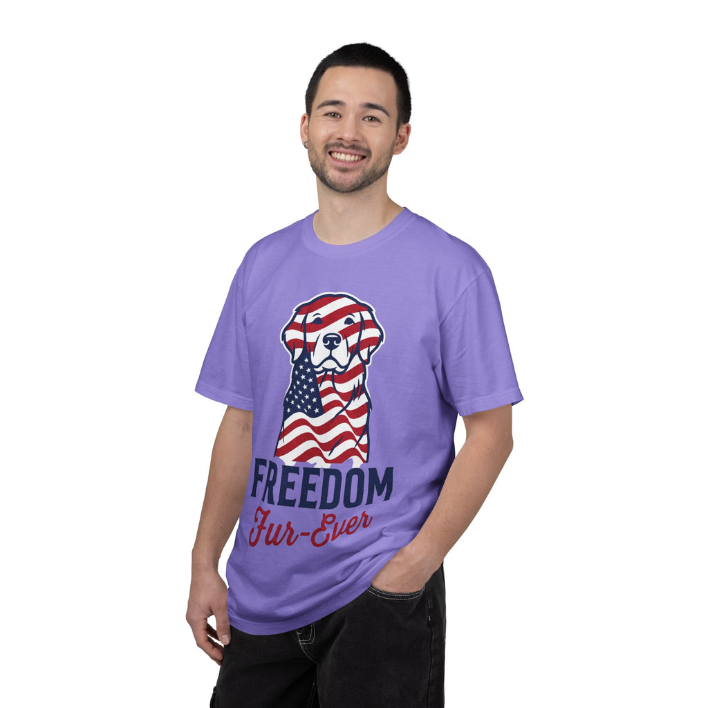Freedom Fur-Ever Patriotic Dog T-Shirt