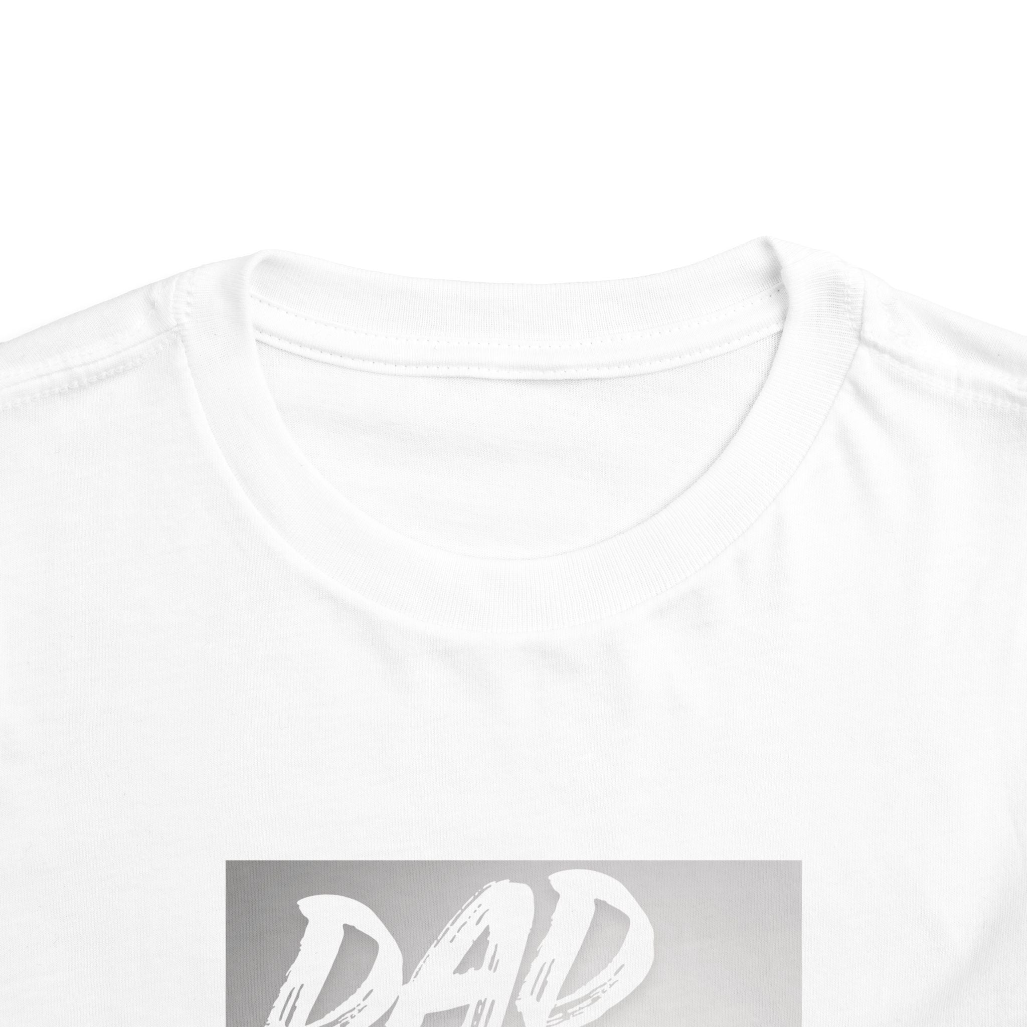 Toddler Tee — "Dad Vibes Matter" Fist Bump Baby Shirt
