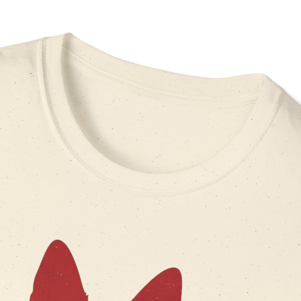 Freedom Fur-Ever Graphic T-Shirt — American Flag Dog Silhouette