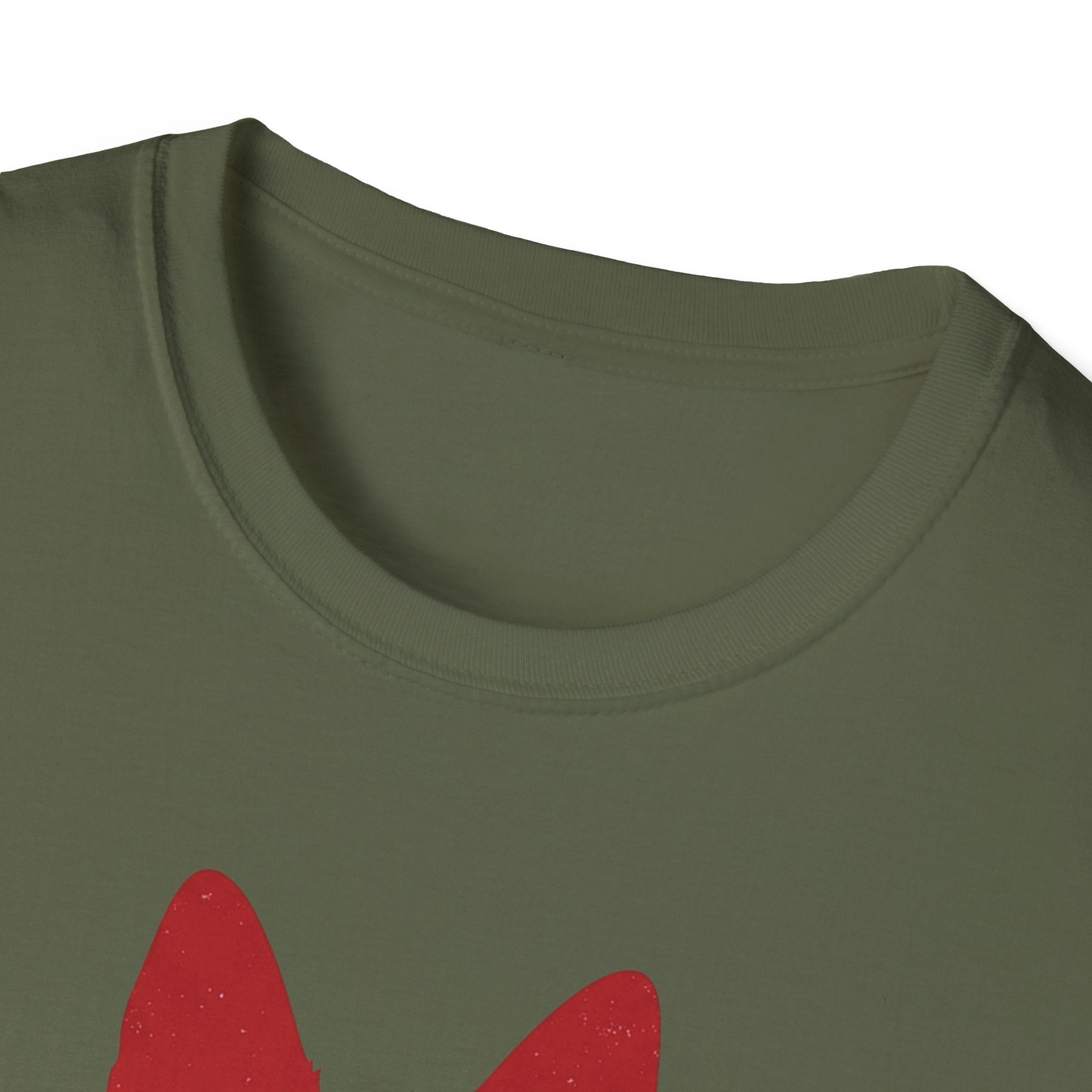 Freedom Fur-Ever Graphic T-Shirt — American Flag Dog Silhouette