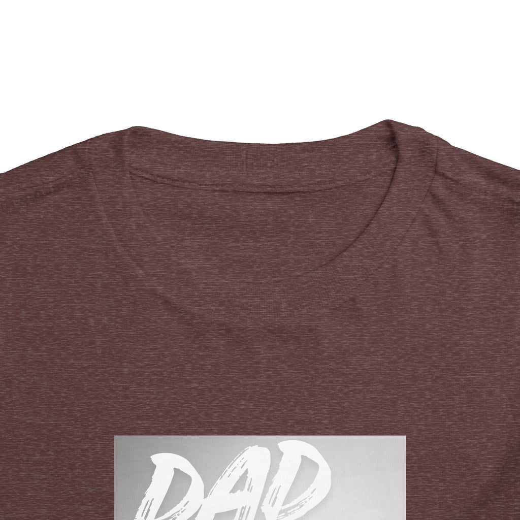 Toddler Tee — "Dad Vibes Matter" Fist Bump Baby Shirt